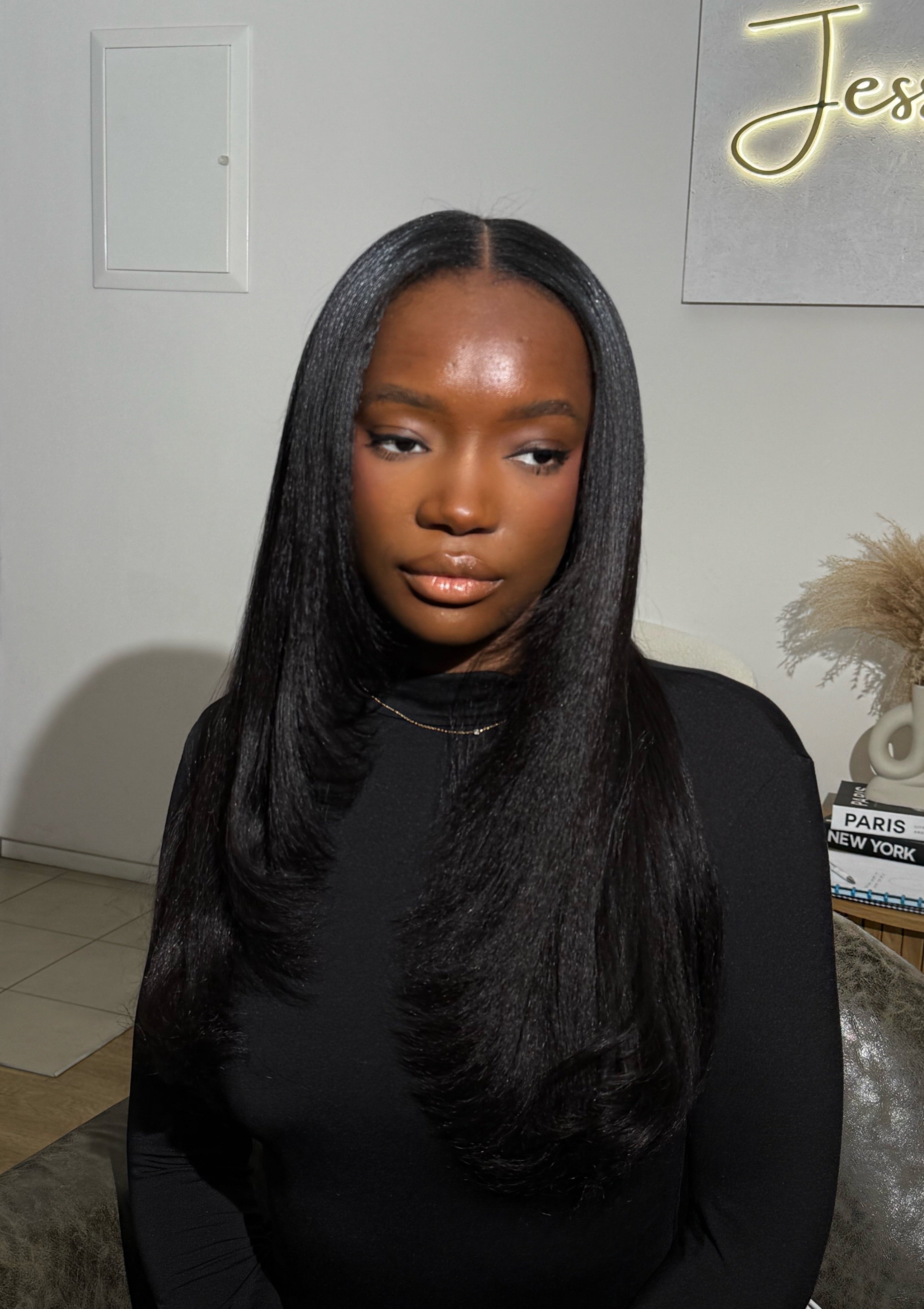 1 botte 100% Premium Virgin Hair Yaki Straight