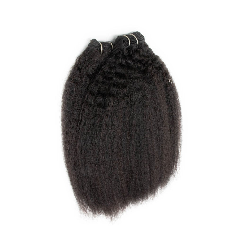 1 botte 100% Premium Virgin Hair Kinky Straight