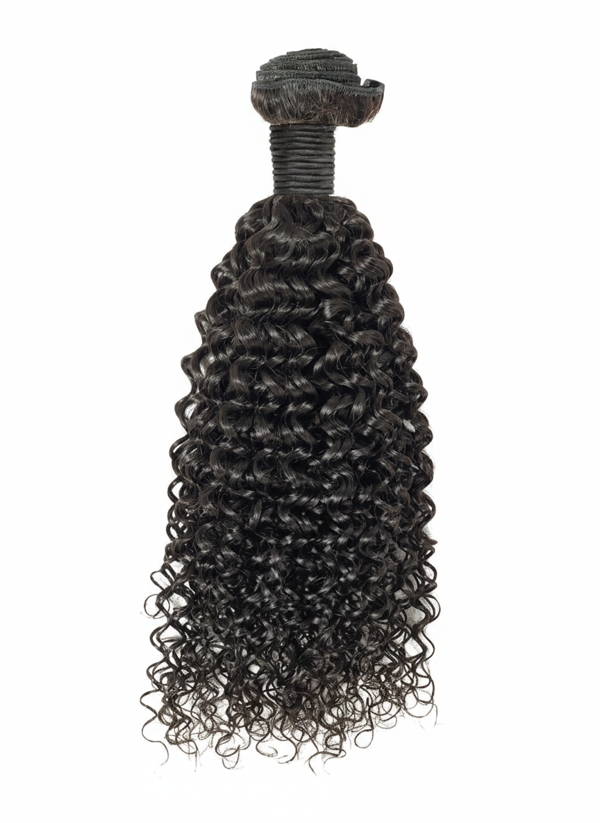 1 bundel 100% premium maagdelijk haar, steil haar